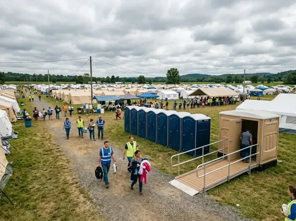 disaster-relief-camp-restrooms-010 — frequently asked questions, Dumpster & Portable Bathrooms Rental in Shirley, NY